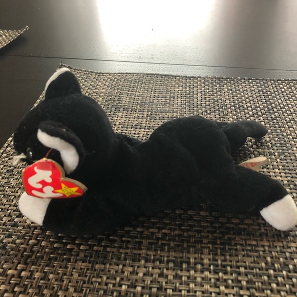 Ty Beanie Babies Zip The Black Cat - Picture 1 of 4